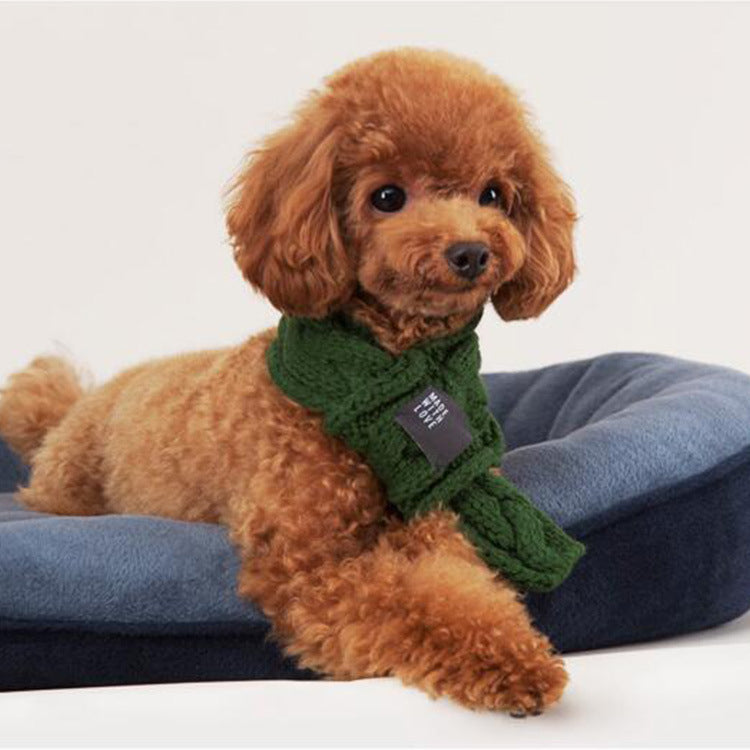 Thick Warm dog scarf