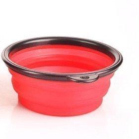 2 In 1Pet Water Bottle Dispenser Travel Portable Dog Cat Drinking Silicone Bowl-7
