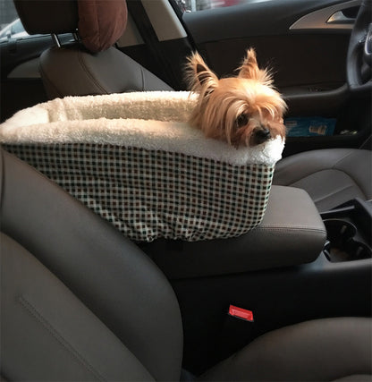 Car Pet Basket with Cushion