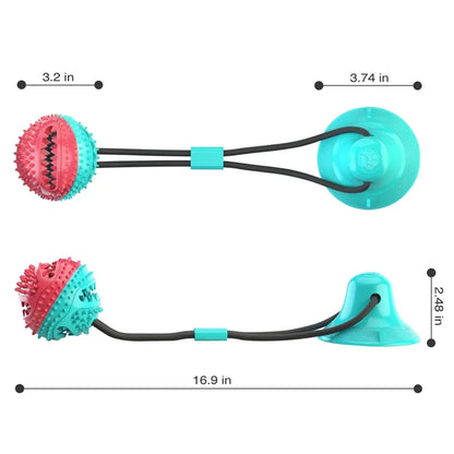 Suction Ball Dog Toy
