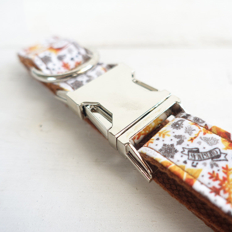 Handmade Christmas Dog Collar