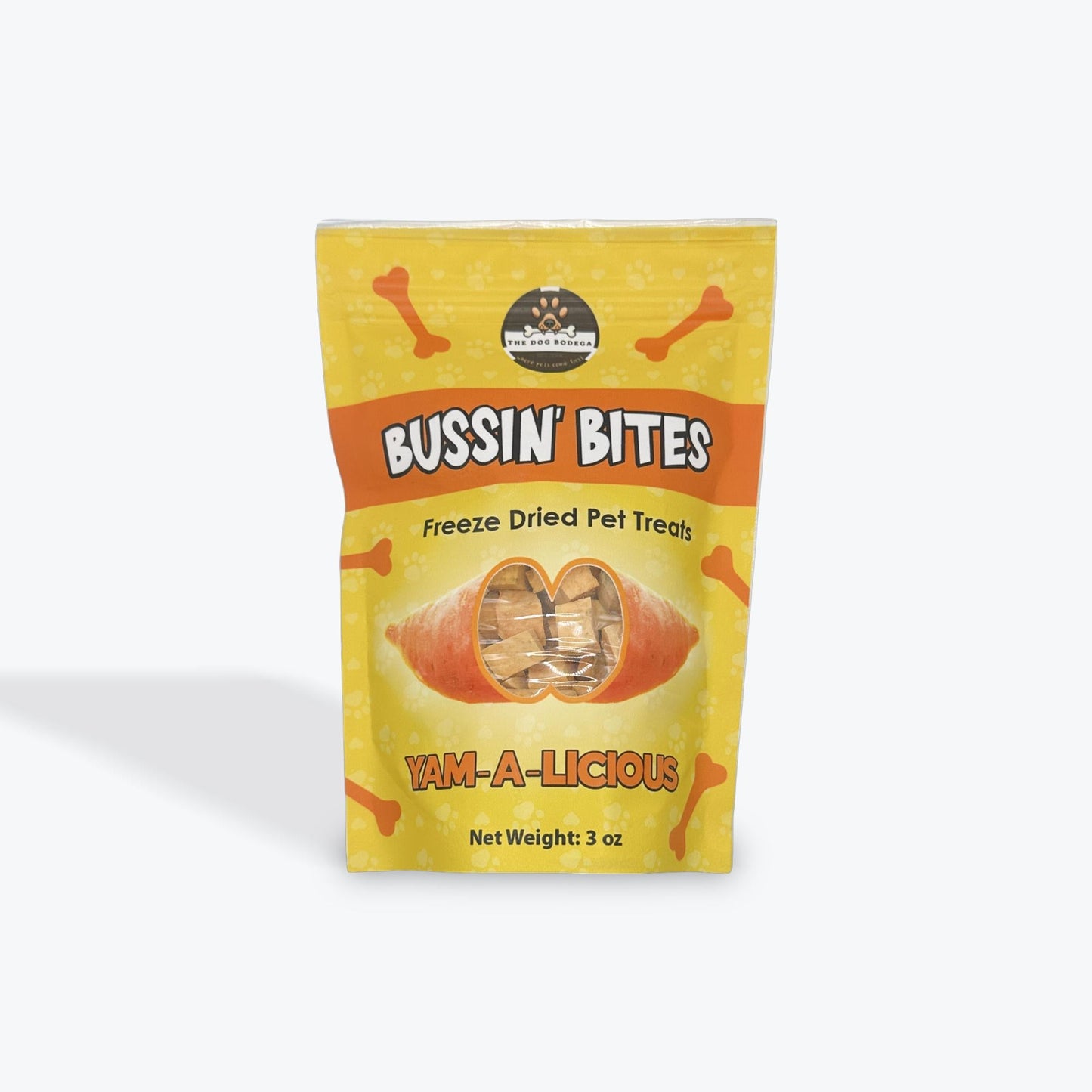 Single Ingredient, High Value Freeze-Dried Training Treats for Dogs & Cats - Sweet Potato-0