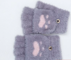 Winter Cat Claw Gloves