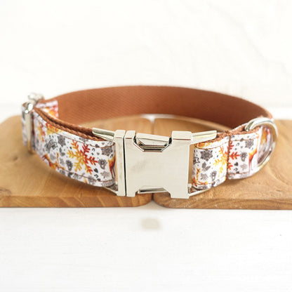 Handmade Christmas Dog Collar