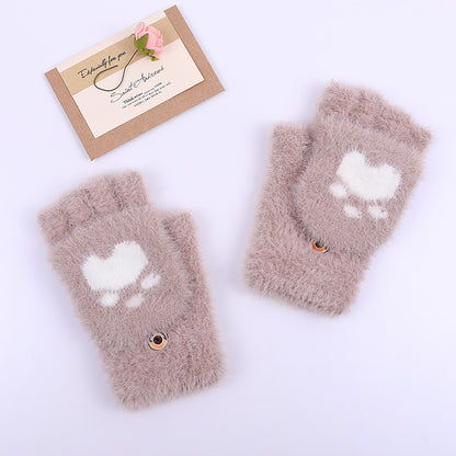 Winter Cat Claw Gloves