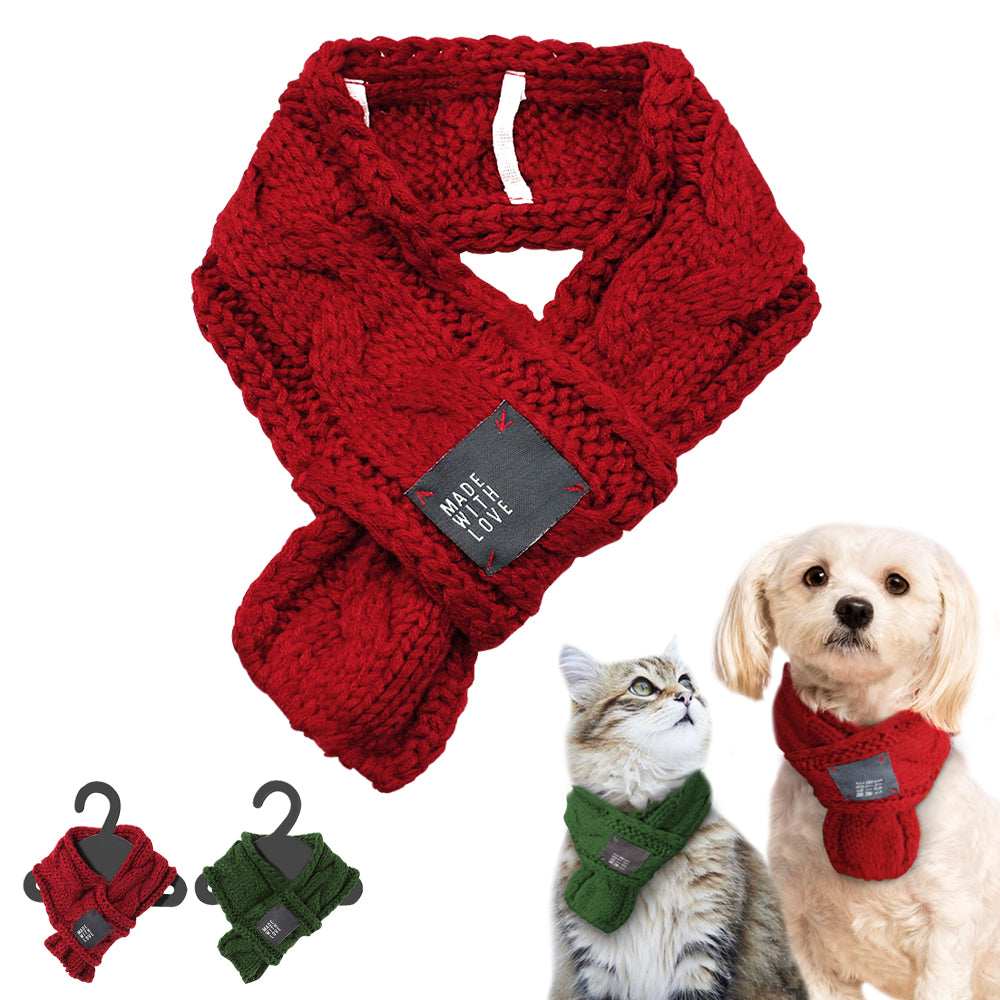 Thick Warm dog scarf