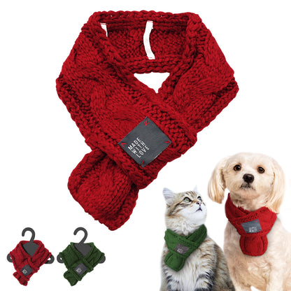 Thick Warm dog scarf