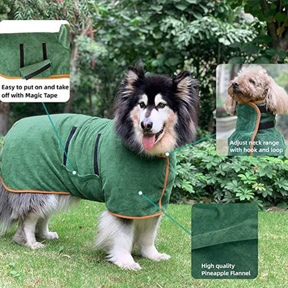Pet Bathrobe Towel