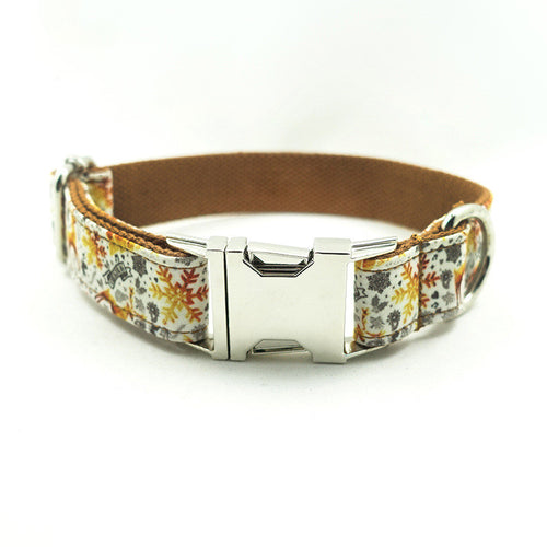 Handmade Christmas Dog Collar