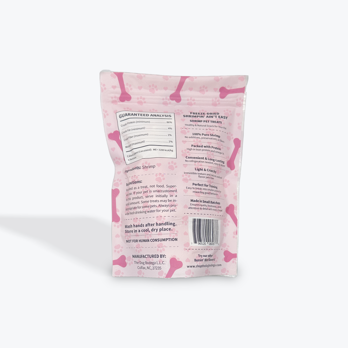Single Ingredient, High Value Freeze-Dried Training Treats for Dogs & Cats - Shrimp-1