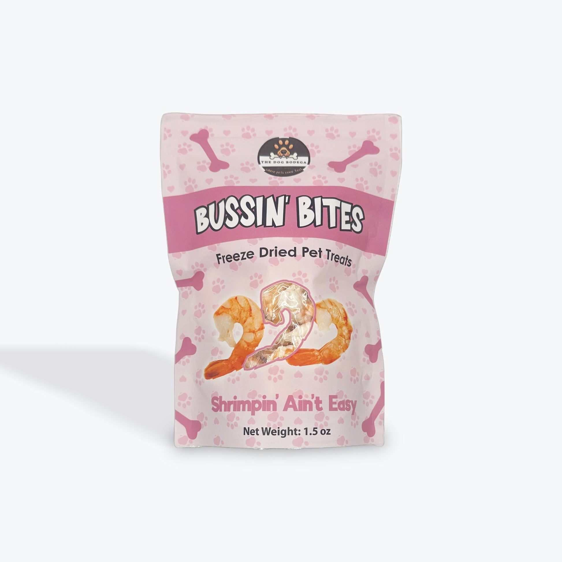 Single Ingredient, High Value Freeze-Dried Training Treats for Dogs & Cats - Shrimp-0