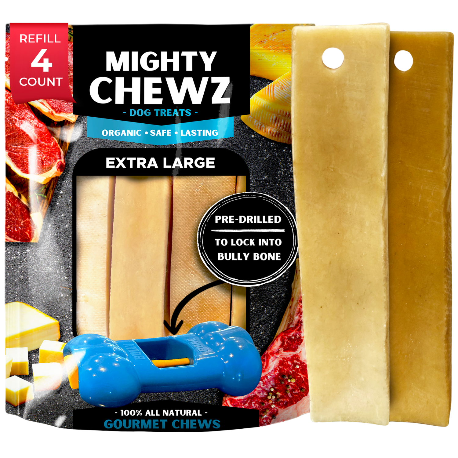 4 Pack XL Yak Cheese - Refill Pack-0