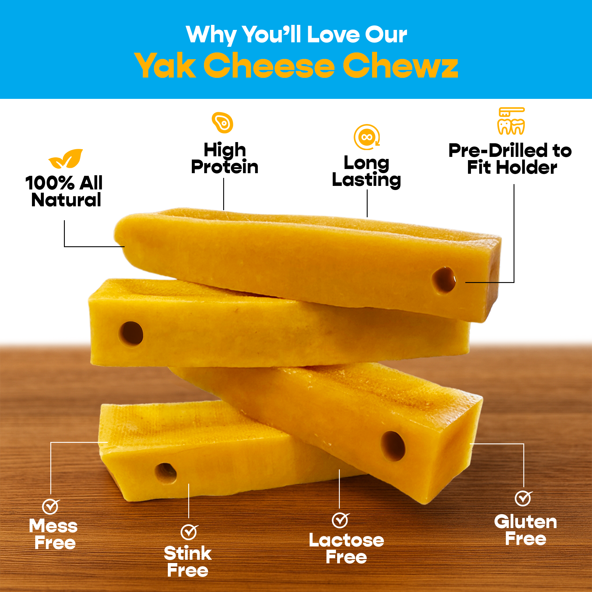 4 Pack XL Yak Cheese - Refill Pack-1