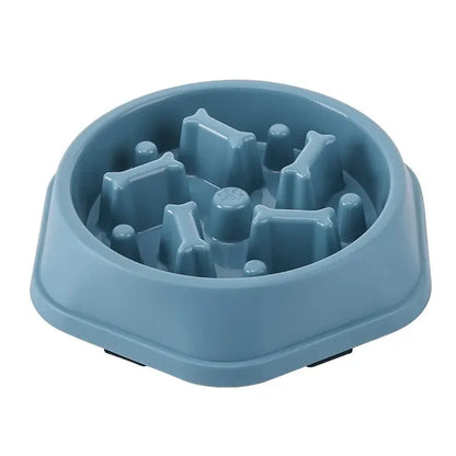Slow Feeder Pet Bowl for Healthy Eating and Reduced Bloating