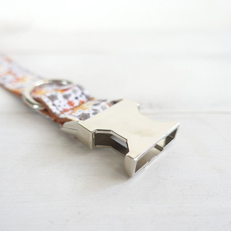 Handmade Christmas Dog Collar