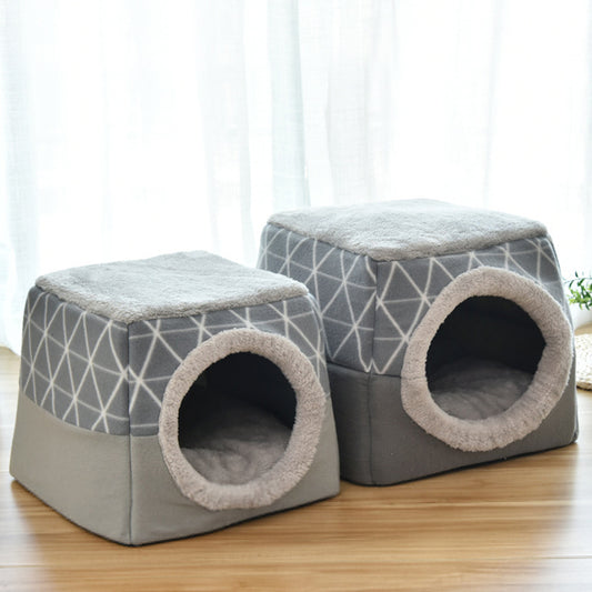 Pet Dog Cat Bed Villa